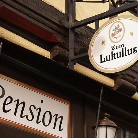 Pension Zum Lukullus Wernigerode Kültér fotó